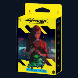 Cyberpunk tcg starter deck the Heist